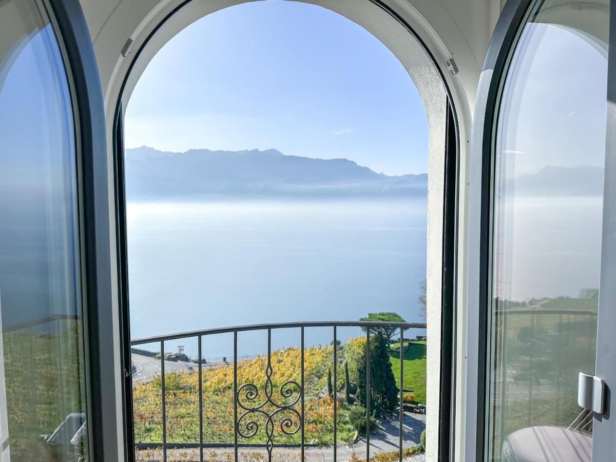 Room With 360° View Overlooking Lake Geneva And Alps Puidoux エクステリア 写真