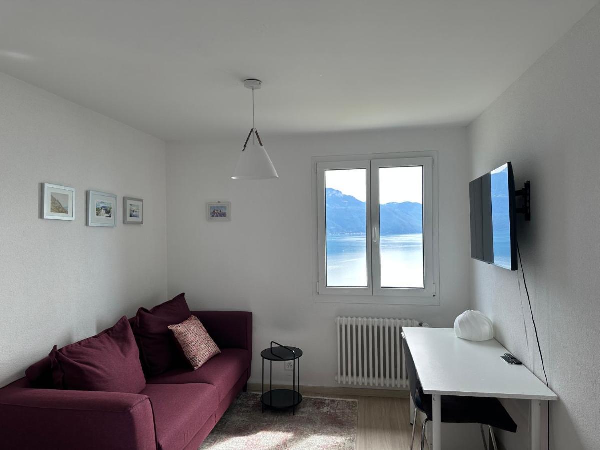 Room With 360° View Overlooking Lake Geneva And Alps Puidoux エクステリア 写真